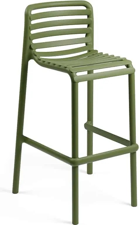 Scaun Bar Exterior Nardi - Doga Stool - Bianco