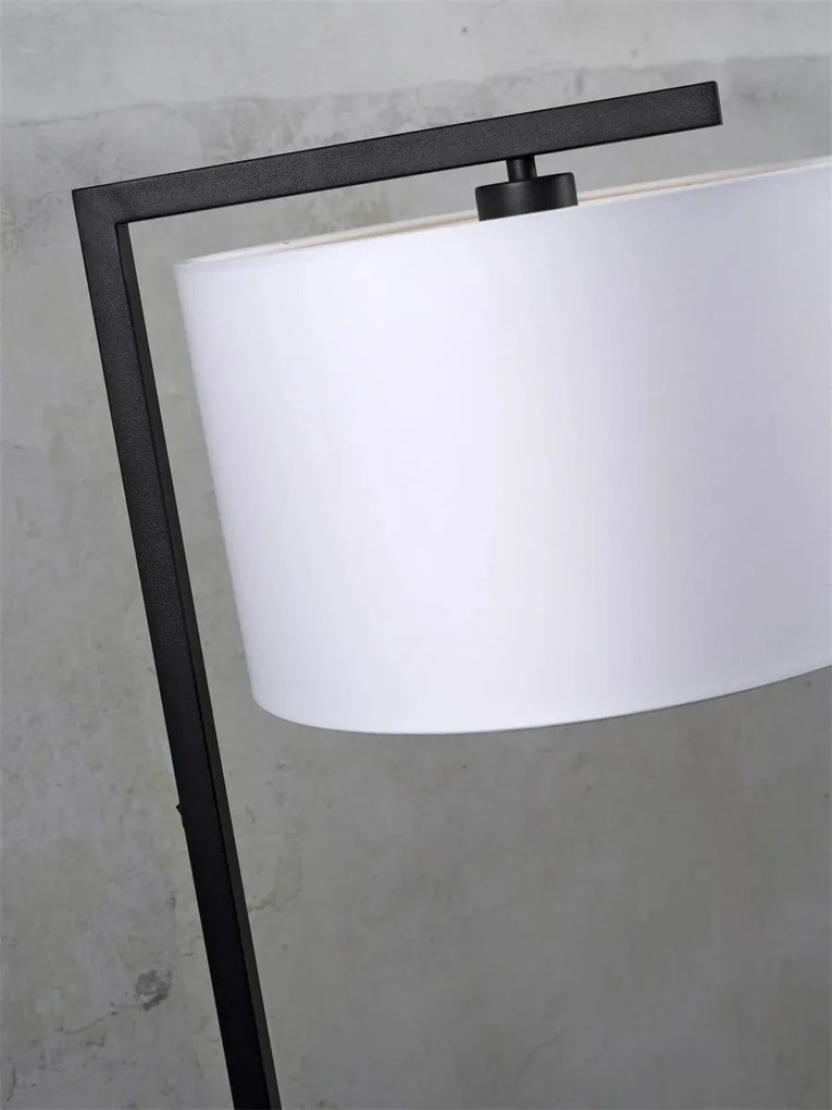 Lampadar, Lampa de podea moderna Boston negru/ in deschis