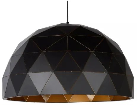 Lucide 21409/60/30 - Lampa suspendata OTONA 3xE27/60W/230V negru