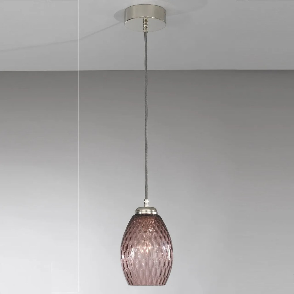 Lustra, Pendul modern design italian 10008 Amethyst