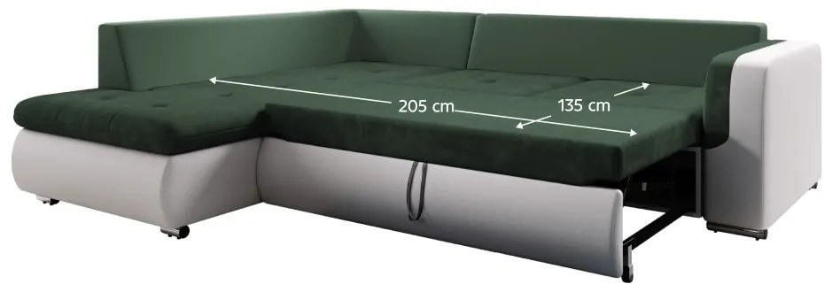 Colțar extensibil Foldo (seal 38 piele ecologică) (S). 1063846