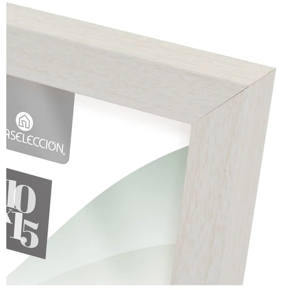 Ramă foto albă cu picior de susținere, de agățat 12,5x17,5 cm Sencillo – Casa Selección