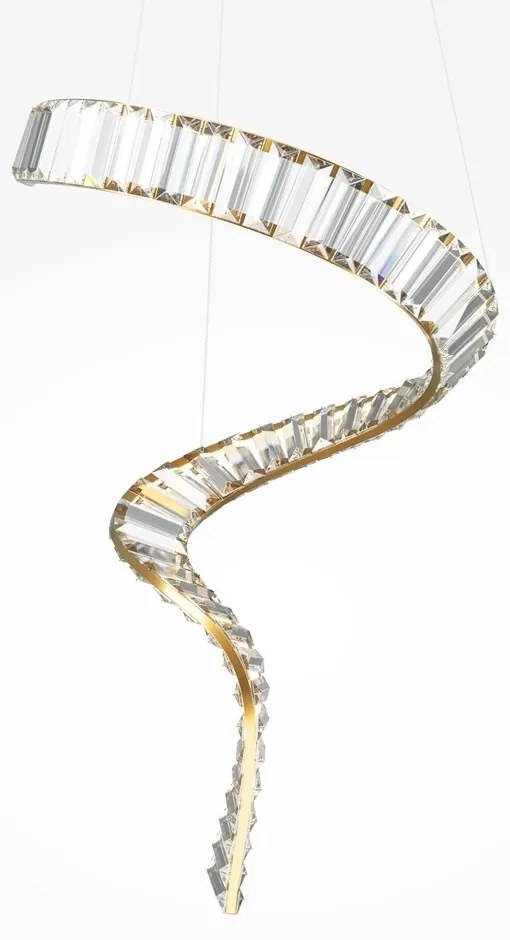 Lustra LED suspendata design modern Krone 45cm