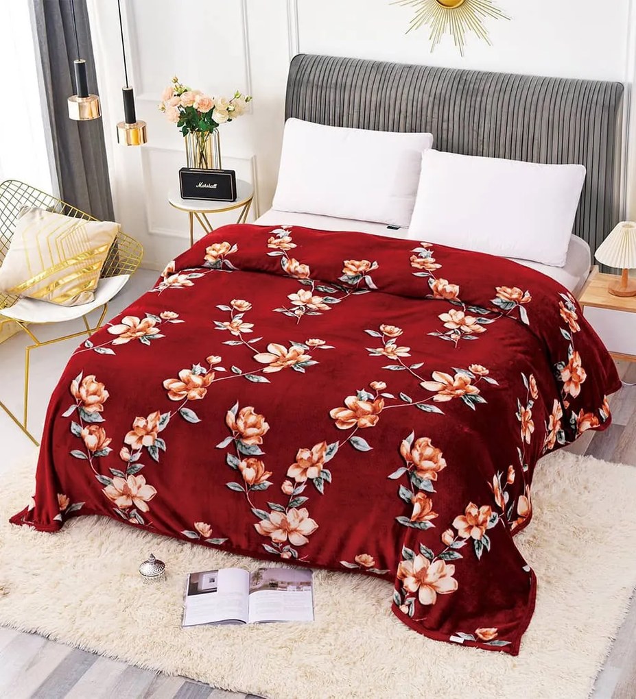 Patura Cocolino simpla cu bordura, 200x230 cm, PJ-29