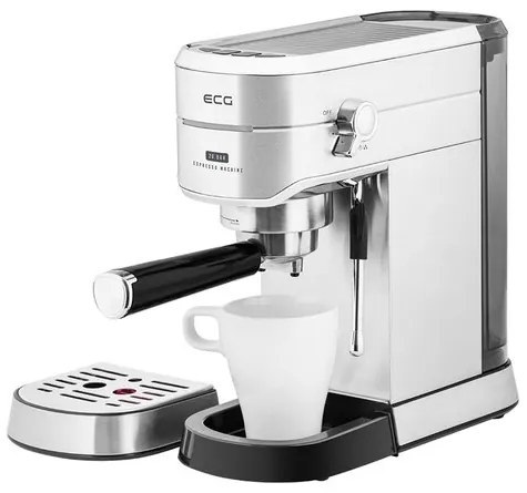 Espressor manual ECG ESP 20501 cu pârghie de fier,1,25 l