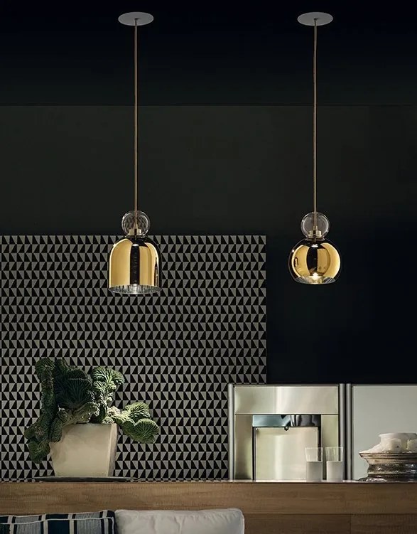 Lustra, Pendul LED design Art Deco MEMORIA