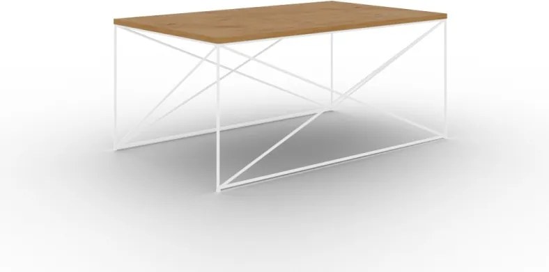 Masuta de cafea, Dante 2, ADRK Furniture (Culoare: Alb / Alb)