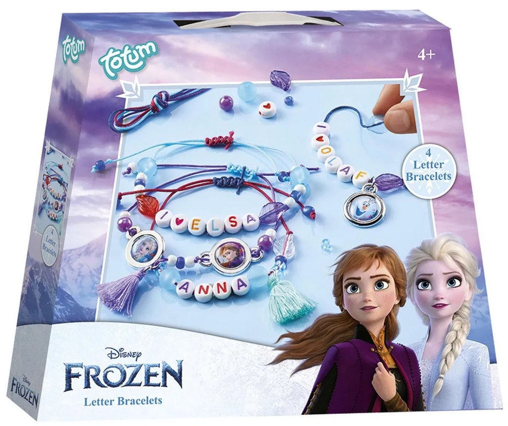 SET BRATARI CU LITERE - FROZEN - TOTUM (TT681460)