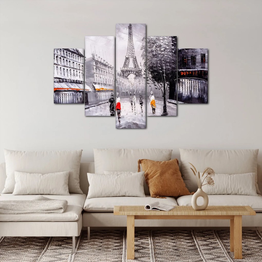 Tablou - Pictură în ulei, Paris (150x105 cm)
