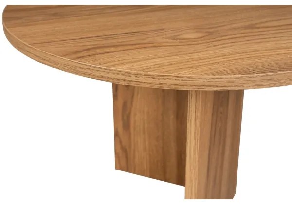 Măsuță de cafea OVAL 60x120 cm maro