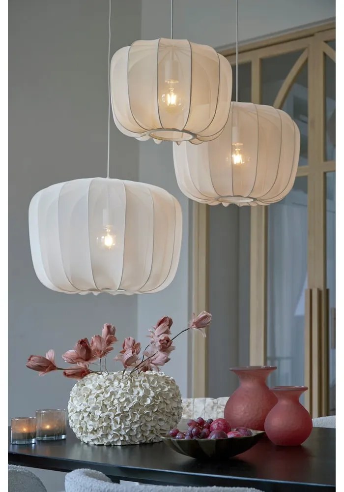 Lustră crem ø 50 cm Plumeria – Light &amp; Living