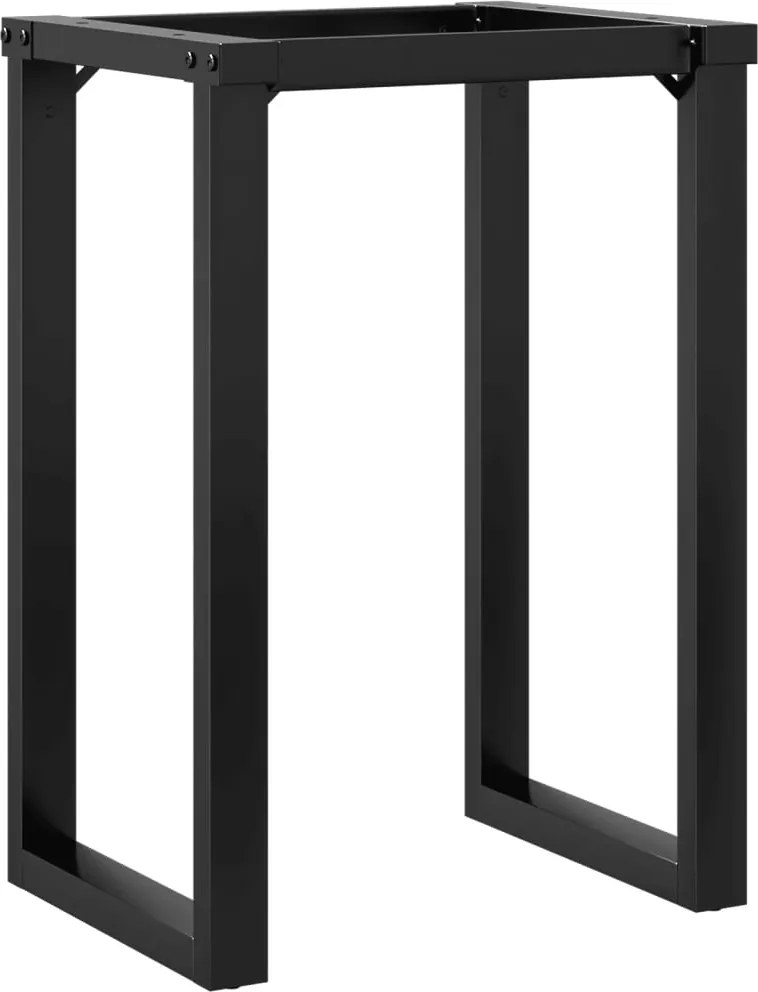 vidaXL Picioare Măsuță de cafea O-Frame 60x40x43 cm Oţel