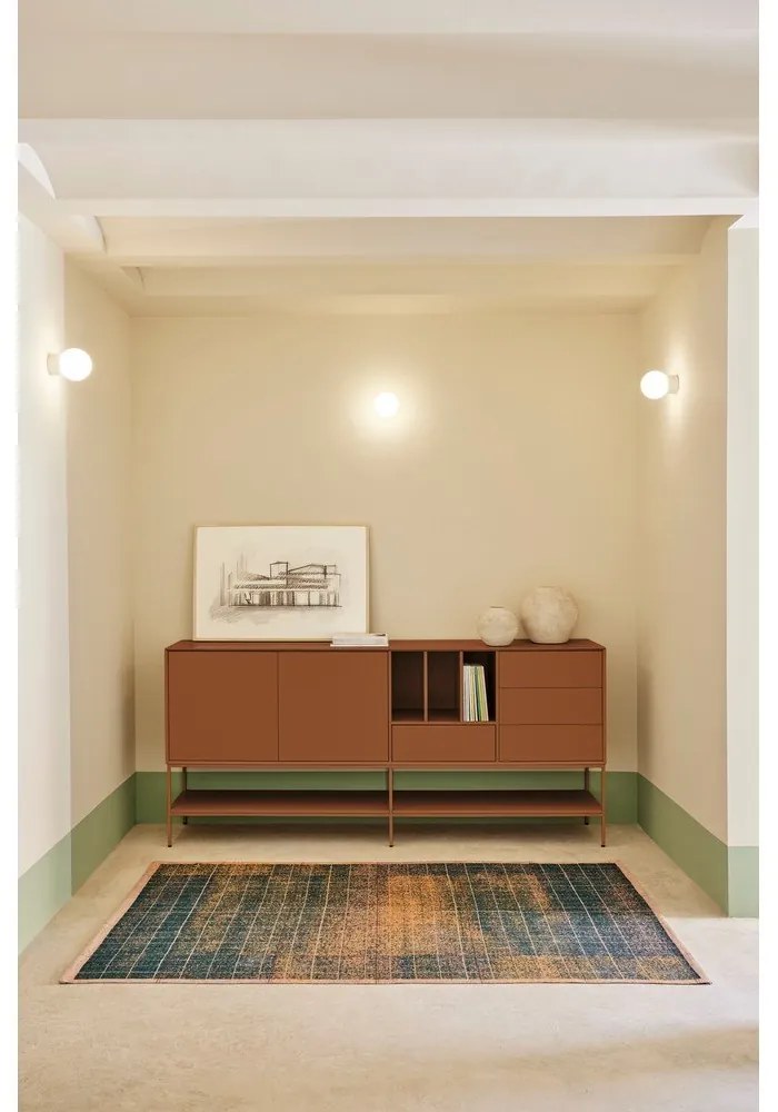 Comodă crem 220x98x45 cm Platt – Teulat