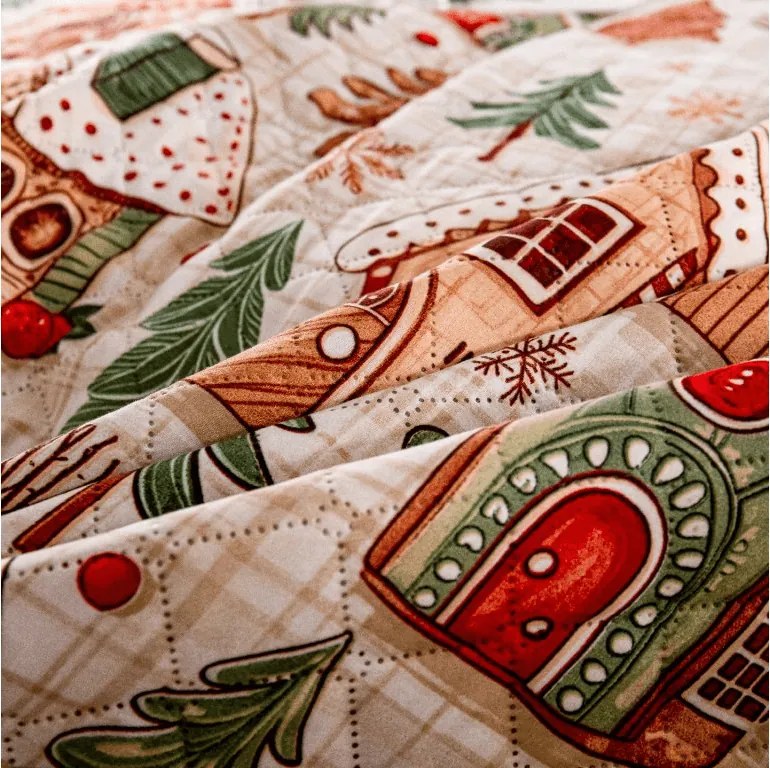 Cuvertura de pat GINGER HOME, colorata Dimensiune: 220 x 240 cm