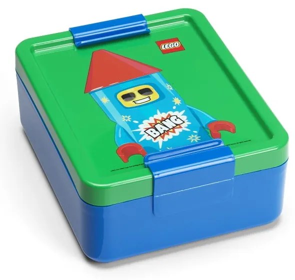 Cutie de gustări pentru copii cu sticlă Rocket – LEGO®