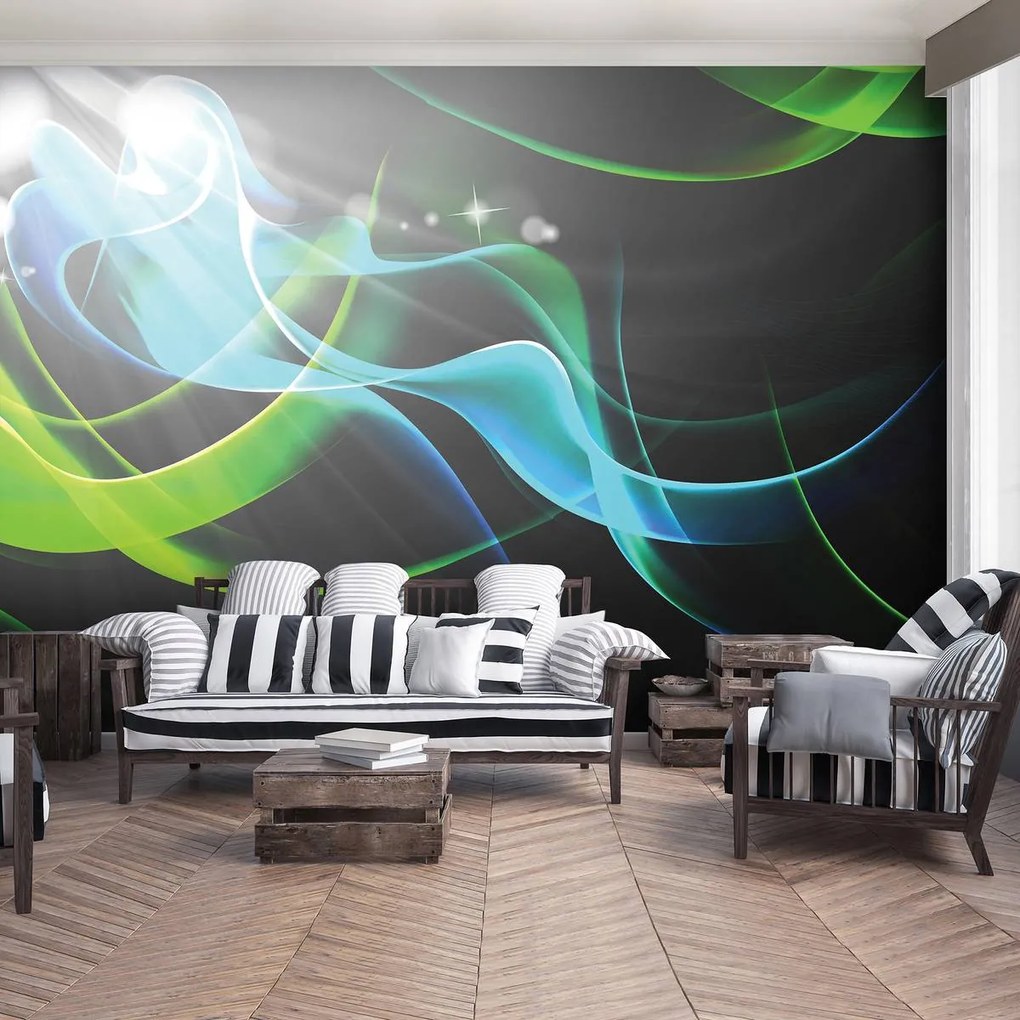 Fototapet - Valuri abstracte (152,5x104 cm)