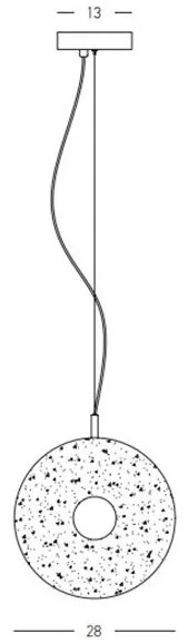 Lustra design modern LED DECO negru/ transparent