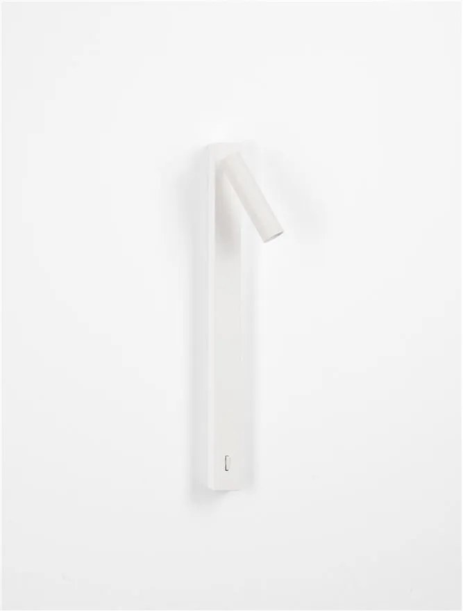 Aplica cu Spot LED directionabil moderna TONDO alb, NVL-9540275