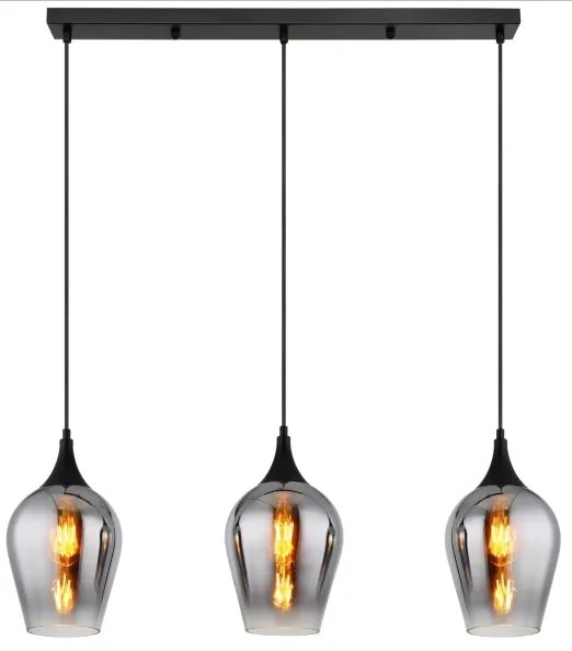 Lustră pe cablu Globo 155520-3HS LAVUS 3xE27/60W/230V