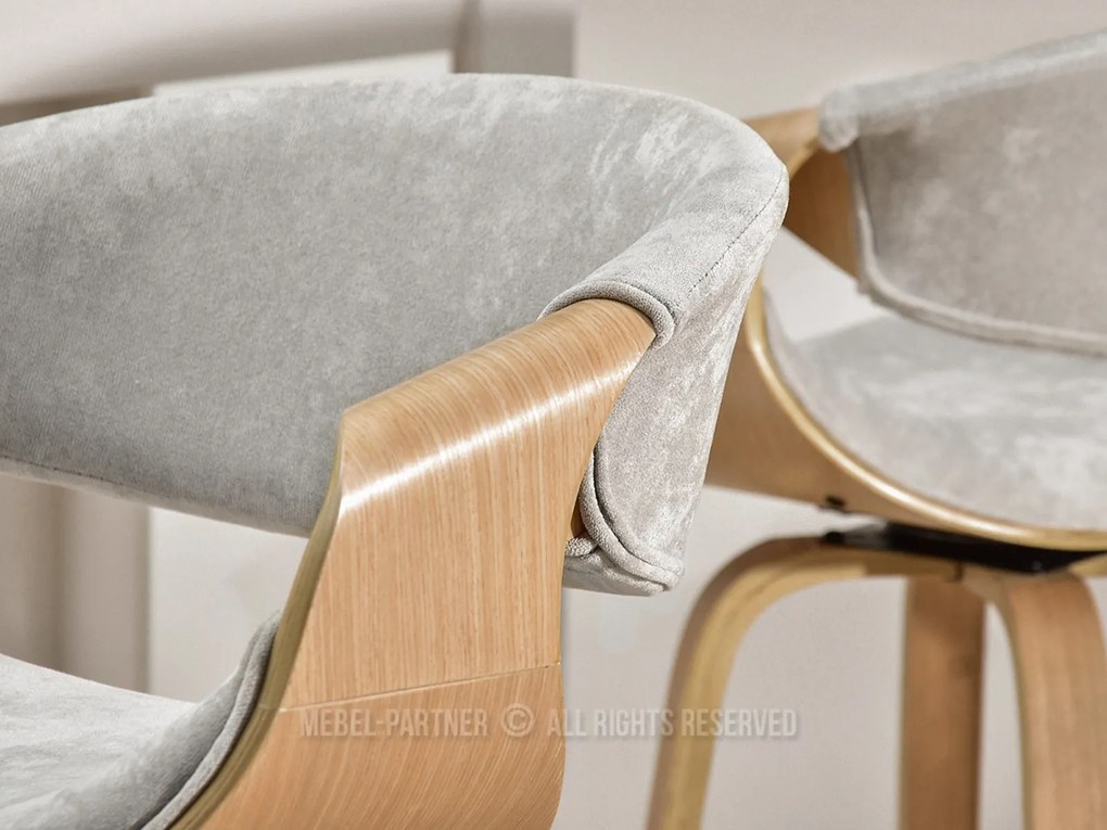 Scaun Bjorn H (arin + crom). Promo -10%. 1110651