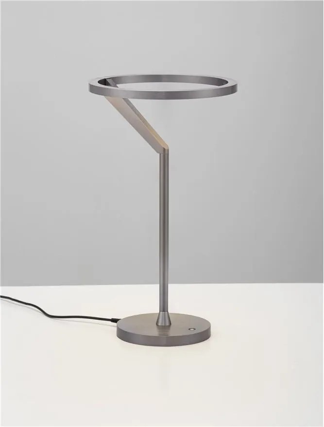 Veioza LED design minimalist TILIA nickel