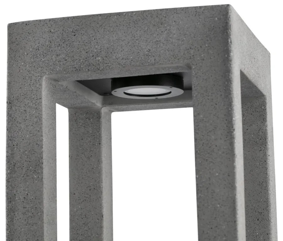 Stalp LED iluminat exterior IP65 PILO 3000K H-35cm gri