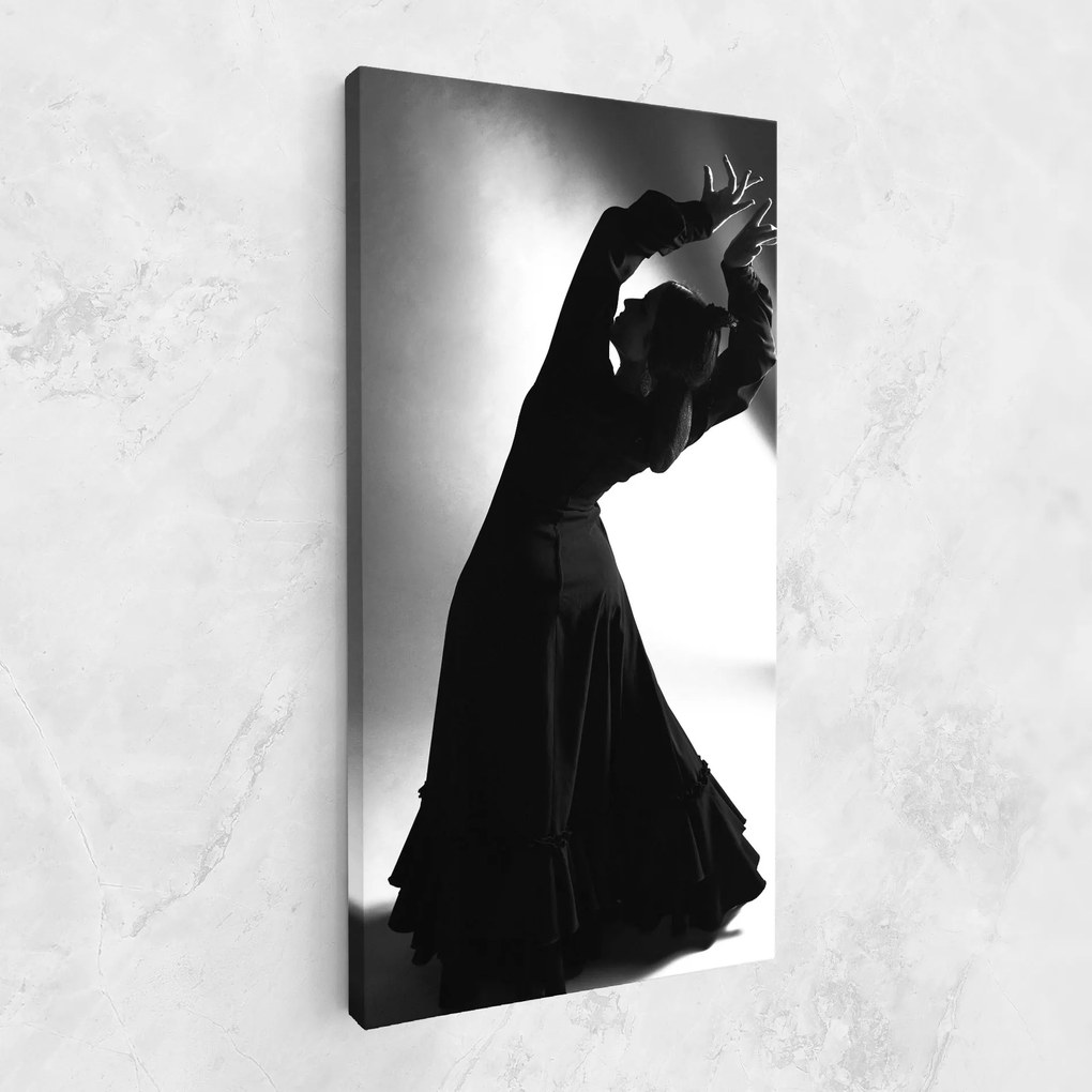 Tablou Canvas, 60x120cm, Dormitor si Living, Femei, Siluete, Full Shot Dancer