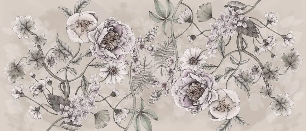 Fototapet, Spring Flower, Sand, Rebel Walls