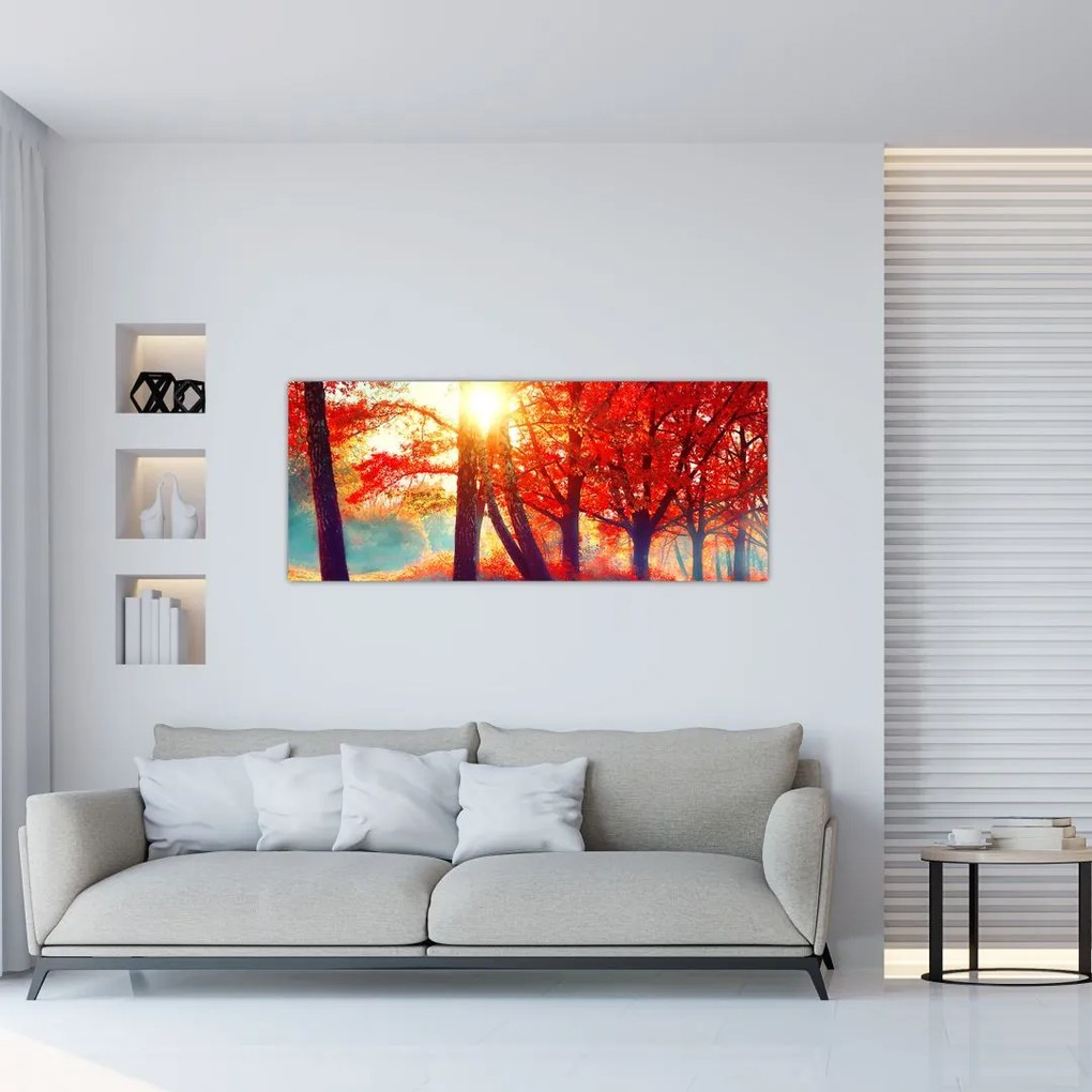 Tablou - Peisaj de toamnă (120x50 cm)