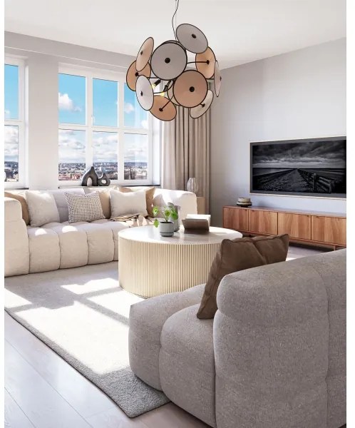 ByRydens 4202290-4002 - Lustră suspendată pe cablu CAPPELLO 4xE14/5W/230V