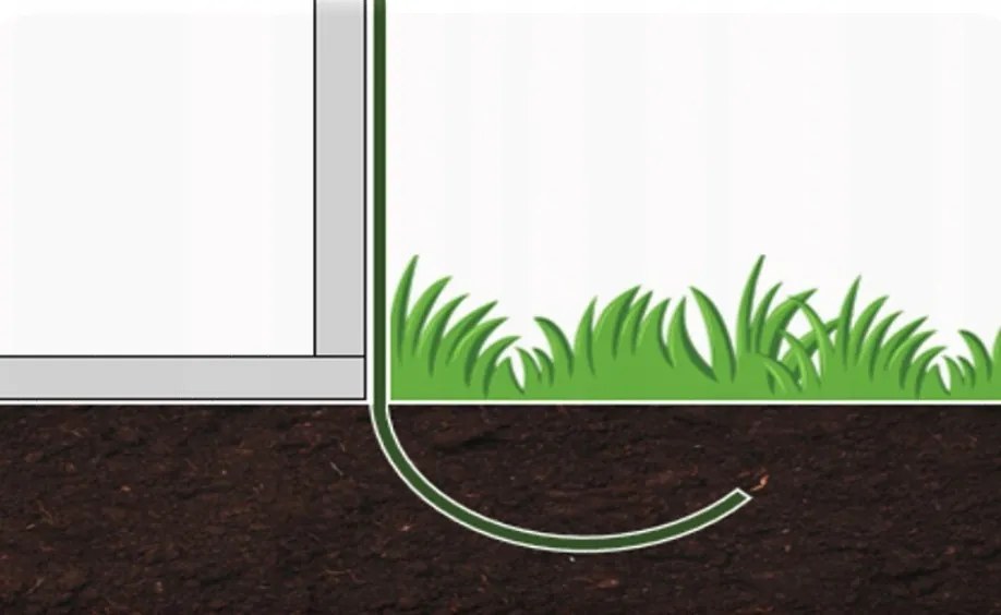 Politunel de grădină de calitate 3 x 10 m