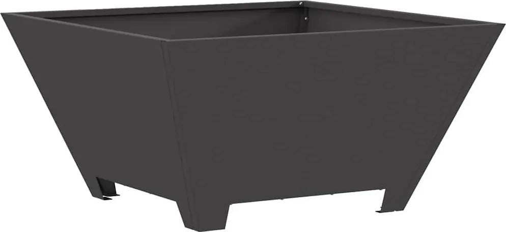 vidaXL Cuptor de foc Negru 60 x 60 x 30 cm Oțel