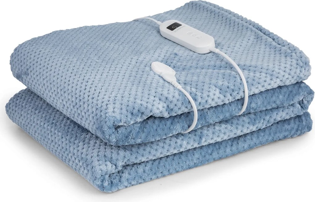 Klarstein DR Watson Deluxe XL, pătură electrică, 160 W, 9 nivele de încălzire, 200 x 180 cm