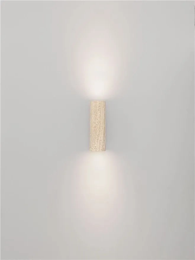 Aplica de perete din travertin natur Olvio