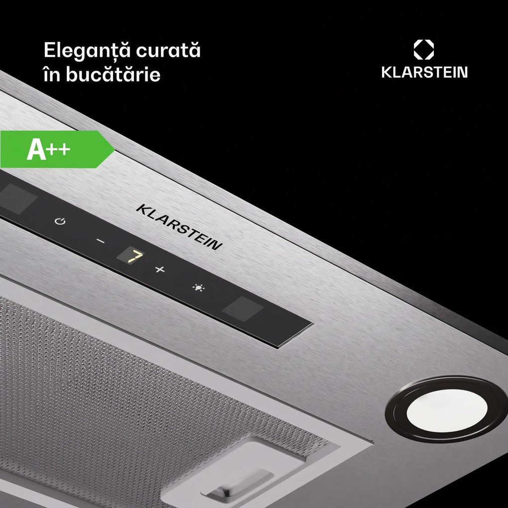 Klarstein Paolo 52 Plită încorporabilă 52 cm 439 m³/h LED Touch A++