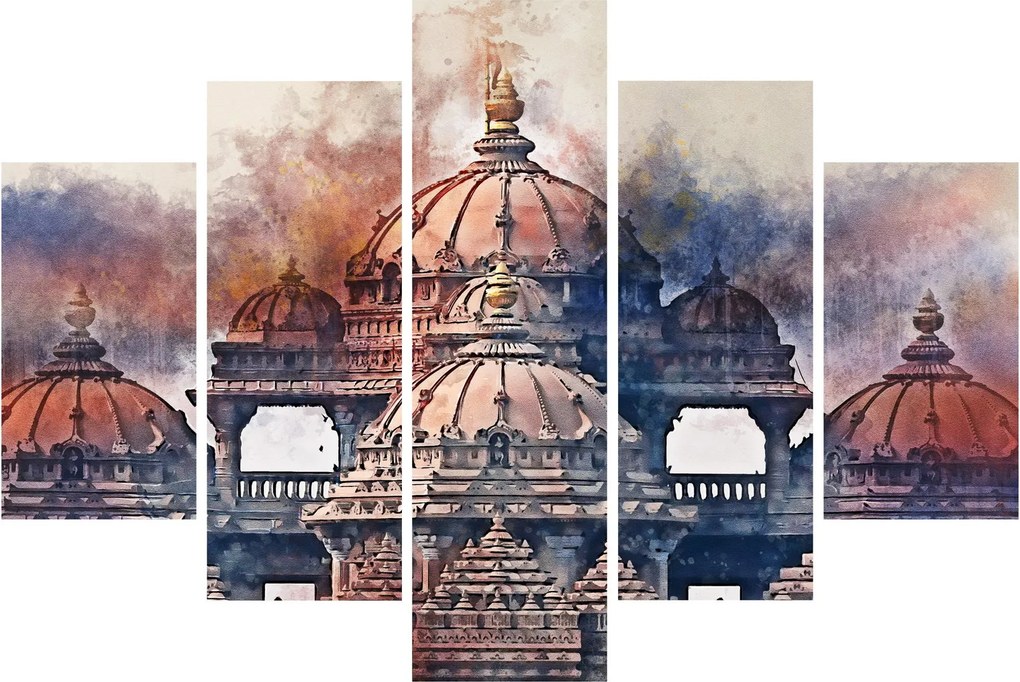 Tablou - Akshardham, New Delhi, India (150x105 cm)
