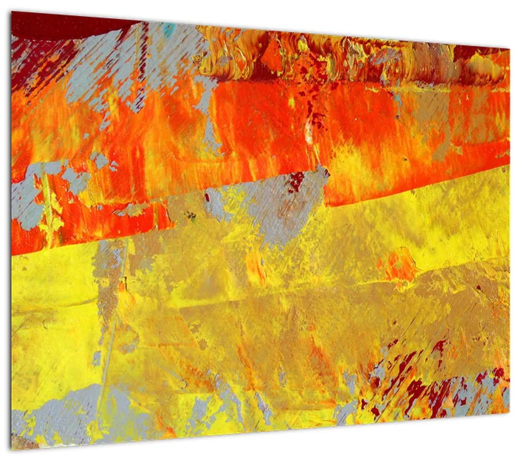 Tablou cu abstracție - pictura (70x50 cm)