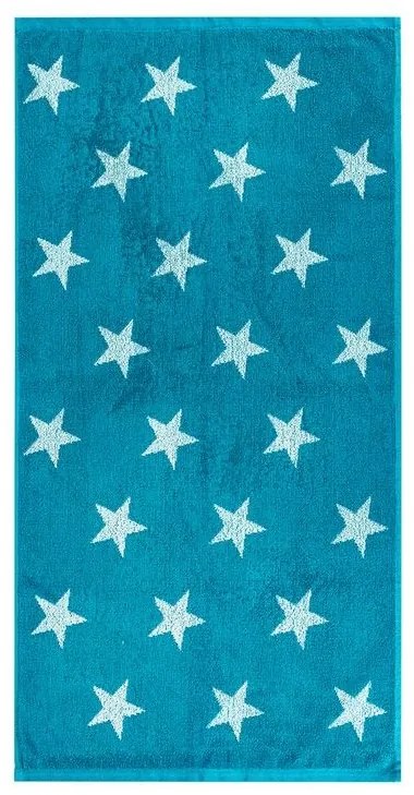 Prosop Stars, 70 x 140 cm, turcoaz
