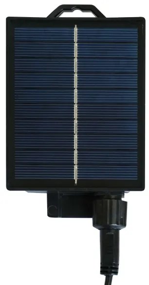 Șir LED solar exterior PARTY 10xE27/3,7V 10 m IP44 + DO