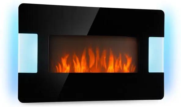 Klarstein Belfort Light & Fire, șemineu electric, 1000/2000 W, negru