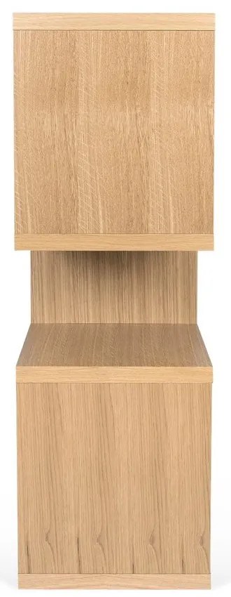 Bibliotecă TemaHome London, 34 x 100 cm, maro