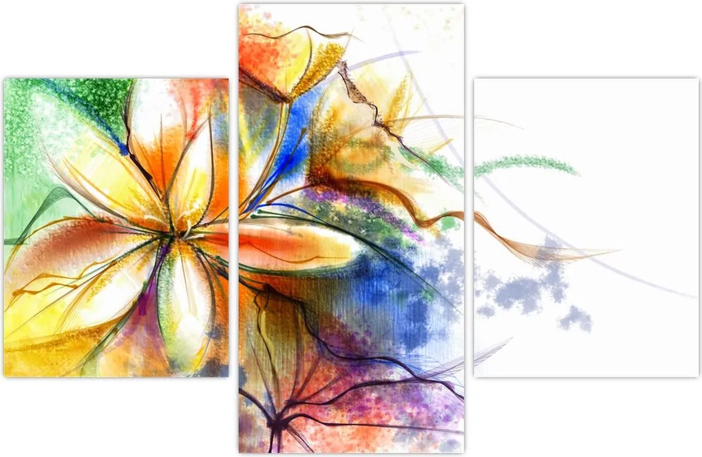 Tablou - Floare (90x60 cm)