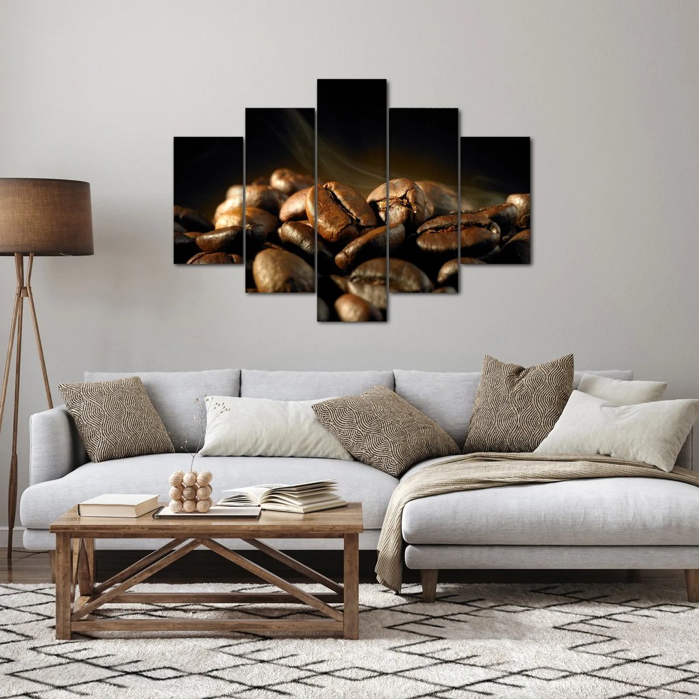 Tablou - Boabe de cafea (150x105 cm)