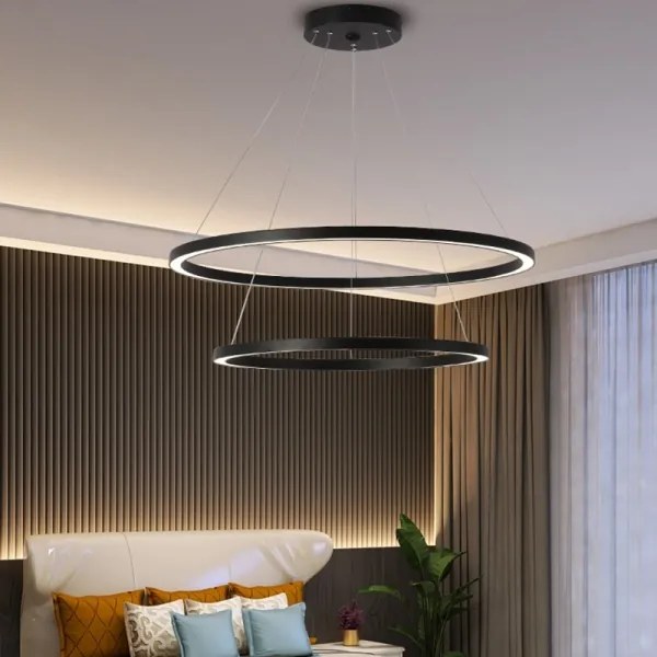 Immax NEO 07158-B80-60 - Lampă LED dimabilă FINO LED/93W/230V Tuya negru + DO