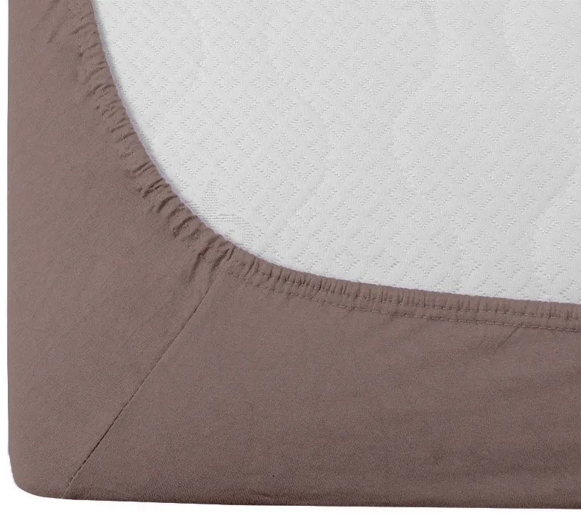 Cearsaf Jersey maro 180 x 200 cm
