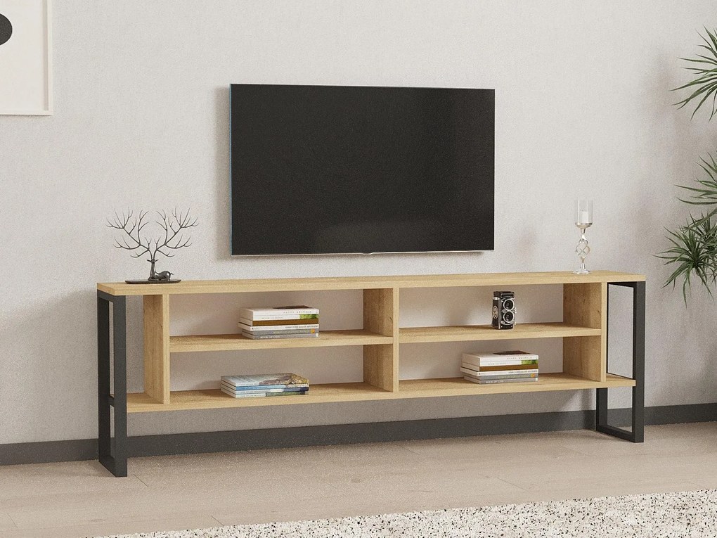 Masă TV Sotinu (stejar zafir) . 1095146