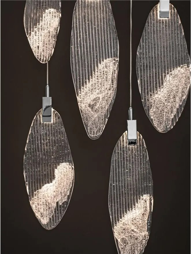 Lustra LED suspendata design decorativ SERIQ D-60cm