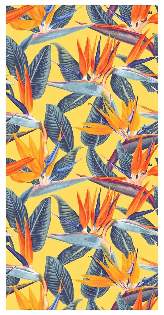 Tapet - Flori tropicale I.
