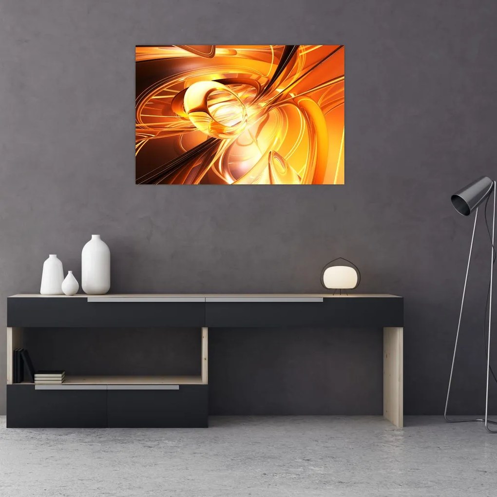 Tablou cu abstracție (90x60 cm)