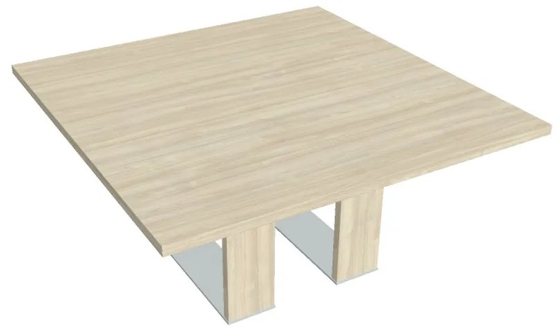 Masă de conferință Verno+ 150 x 150 cm, salcâm